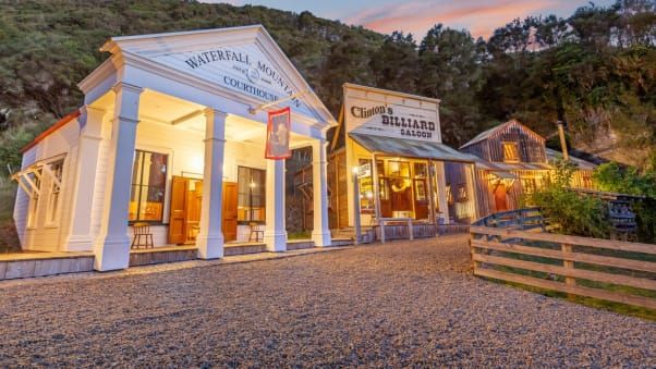 Wild West atau Mellonsfolly Ranch New Zealand