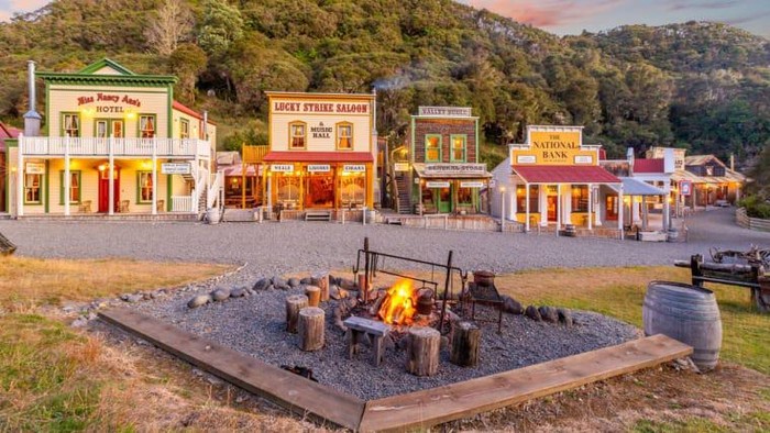 Wild West atau Mellonsfolly Ranch New Zealand