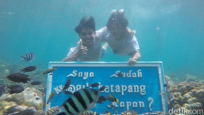 Wisata Bahari Snorkeling di Pulau Gili Ketapang Probolinggo