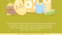 Susu kedelai atau sari kedelai merupakan salah satu sumber protein dengan kandungan fitoestrogen.