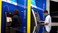 Beginilah salah satu layanan Ajungan Tunai Mandiri (ATM) Bank BTN di kawasan Jakarta yang baru saja menyabet penghargaan dengan gelar layanan terbaik. dok. Bank BTN