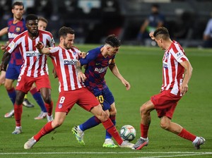 Barcelona Vs Atletico Madrid: Rekor Messi Lawan Los Colchoneros