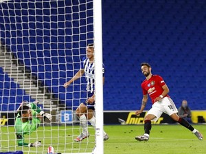 Brighton Vs MU: Bruno Fernandes 2 Gol, Setan Merah Menang 3-0