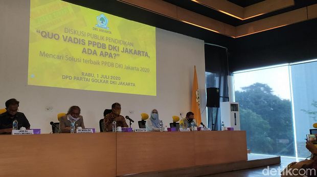 Diskusi di Golkar DKI tentang PPDB DKI