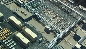 Seperti atap bangunan dan gedung, tapi sebenarnya ini hanyalah perangkat motherboard komputer. (Foto: Brightside)