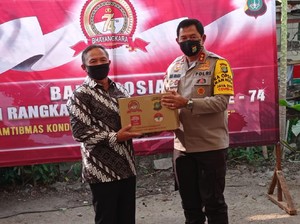 Hari Bhayangkara, Kapolda Metro Beri Bantuan di Asrama Polri Petamburan