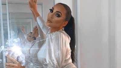 Foto: Wanita yang Dijuluki Kim Kardashian KW, Dandan 6 Jam Setiap Hari