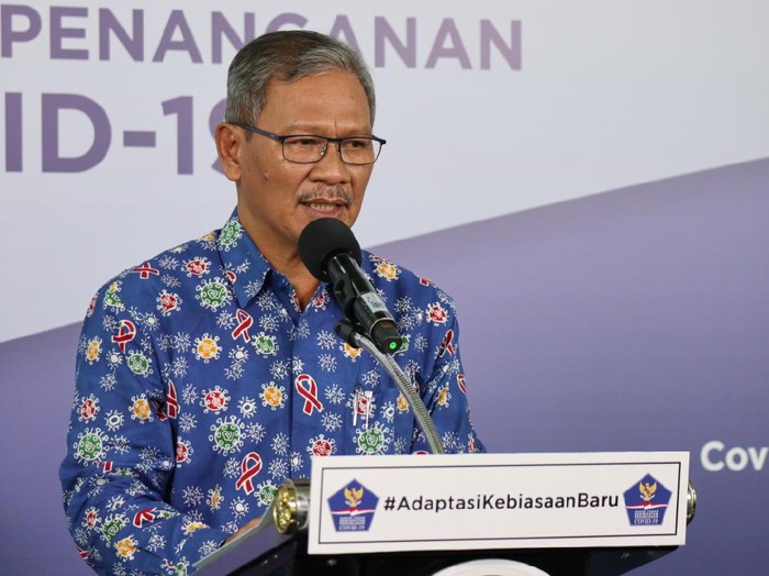 Juru Bicara Pemerintah terkait Penanganan COVID-19, Achmad Yurianto (dok. BNPB)