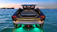 Lamborghini 63 Tecnomar juga dibekali dua mensin konfigurasi V12, yang bisa menghasilkan tenaga puncak 4.000 dk. (Foto: Lamborghini)