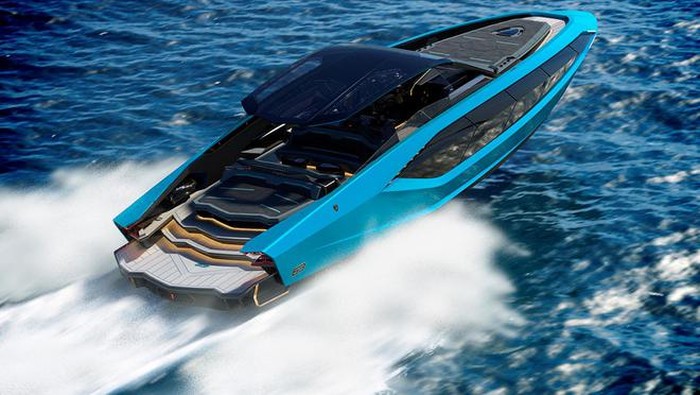 Kapal cepat Lamborghini 63 Tecnomar Kapal cepat Lamborghini 63 Tecnomar
