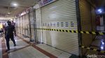 Pasar Tanah Abang Blok B Sudah Ditutup Sebagian