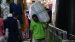 Pasar Tanah Abang Blok B Sudah Ditutup Sebagian
