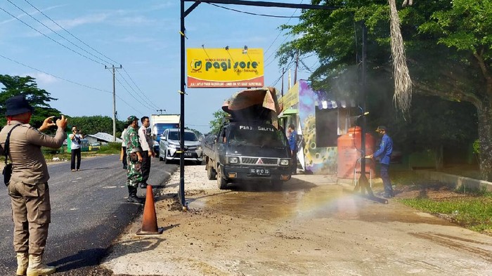 Penjagaan perbatasan Sumsel-Jambi diperketat (Raja Adil-detikcom)