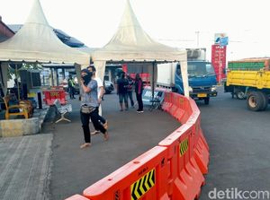 1.500 Rapid Test Disiapkan untuk Sopir Truk Logistik di Pelabuhan Ketapang