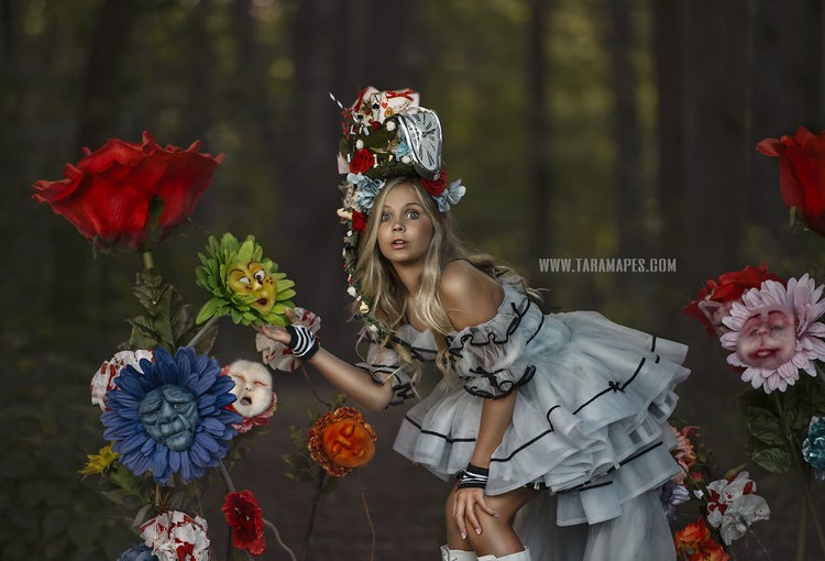 Photoshoot Tema Alice In Wonderland
