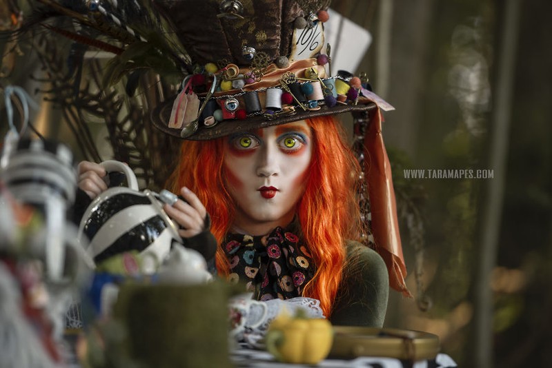 Photoshoot Tema Alice In Wonderland