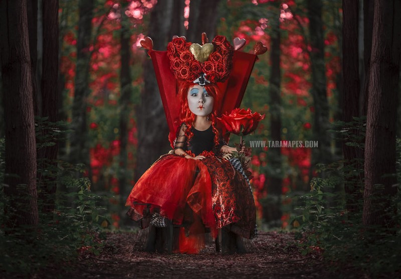 Photoshoot Tema Alice In Wonderland