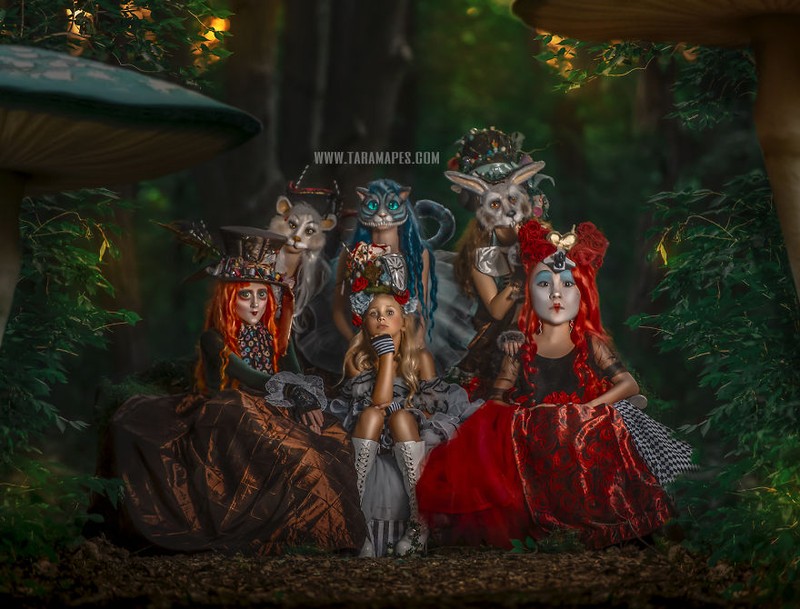 Photoshoot Tema Alice In Wonderland