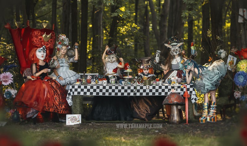 Photoshoot Tema Alice In Wonderland