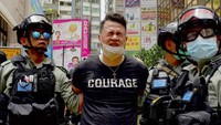 Peringatan penyerahan Hong Kong ke China telah menjadi kesempatan tahunan bagi para pengunjuk rasa untuk melakukan unjuk rasa menentang apa yang mereka lihat sebagai perambahan China yang semakin meningkat terhadap kebebasan kota tersebut. AP Photo/Vincent Yu.