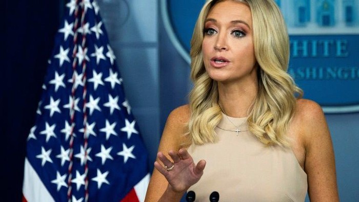 Sekretaris Pers Gedung Putih Kayleigh McEnany (AFP Photo)