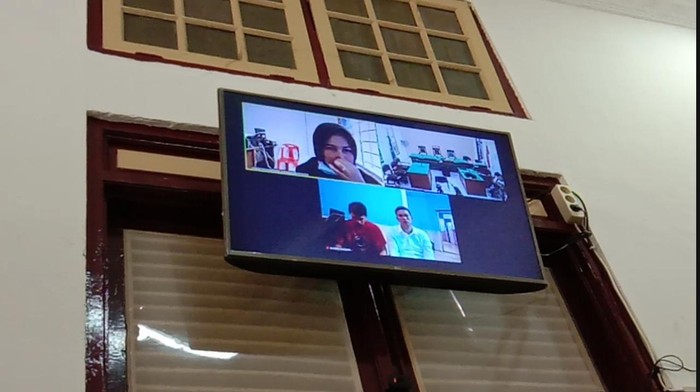 Sidang vonis Zuraida Hanum (Datuk Haris Molana-detikcom)