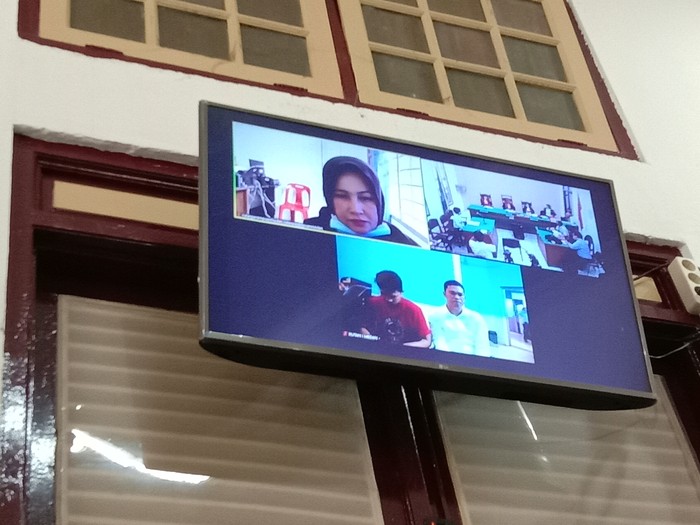 Sidang vonis Zuraida Hanum (Datuk Haris Molana-detikcom)