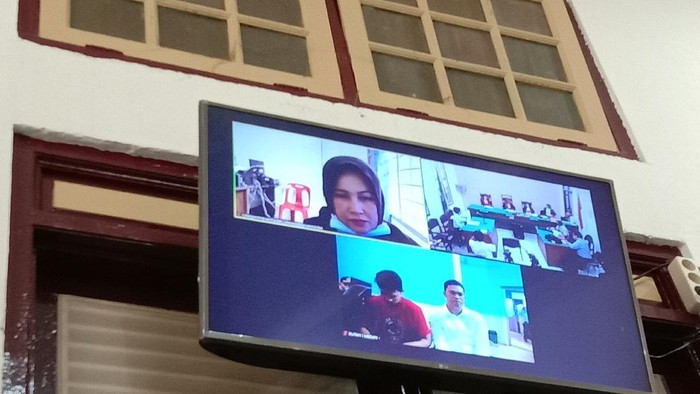 Sidang vonis Zuraida Hanum (Datuk Haris Molana-detikcom)