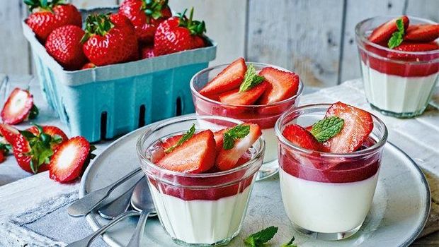 Panna Cotta Strawberry