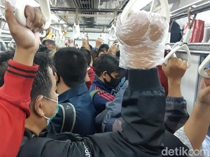 KRL Jadi Area Utama Penularan Corona di DKI, Catat Cara Cegah COVID-19 di KRL