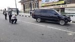Tabrakan Motor Vs Mobil di Jogja
