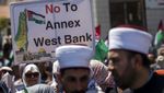 Demo Warga Palestina Tolak Rencana Israel Caplok Tepi Barat