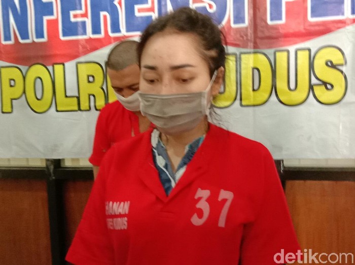 Ayu Vaganza diciduk Polres Kudus, Kamis (2/7/2020).