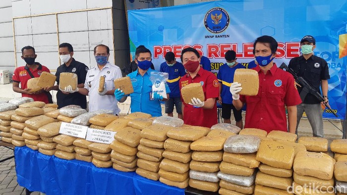 BNN banten gagalkan penyelundupan ganja