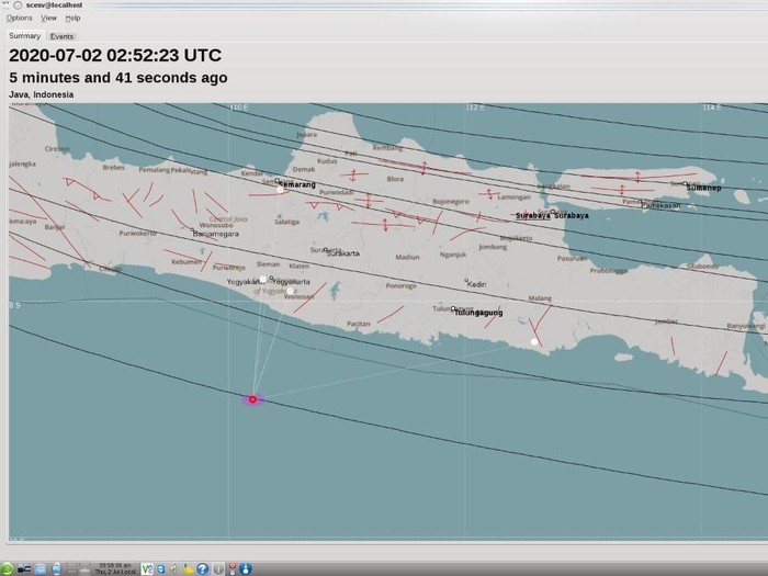 Gempa 3,6 SR Guncang DIY, Kamis (2/7/2020).