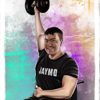 Jay juga mengatakan bahwa dirinya tidak pernah merasa mendapatkan diskriminasi selama berada dan berolahraga di tempat gym. Malahan banyak orang-orang di tempat gym yang menawarkan bantuan dan mendukung serta memberi semangat untuk Jay. Foto: Instagram @jaymoir_