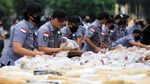 Kapolri Bareng Ketua MPR Musnahkan 1,2 Ton Sabu