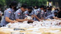 Narkoba tersebut merupakan hasil sitaan dari jaringan internasional Iran dan Timur Tengah yang berhasil diamankan oleh tim di Serang, Banten dan Sukabumi, Jawa Barat.