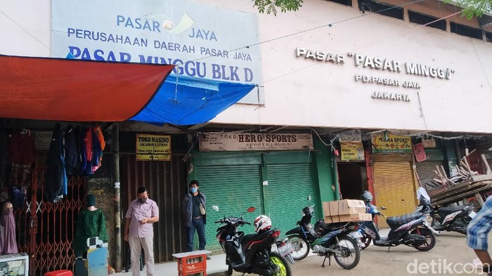 Kondisi di Pasar Minggu 2 Juli 2020