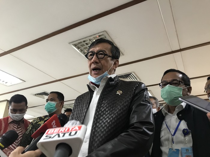 Menteri Hukum dan HAM Yasonna Laoly