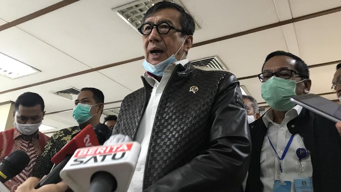 Menteri Hukum dan HAM Yasonna Laoly