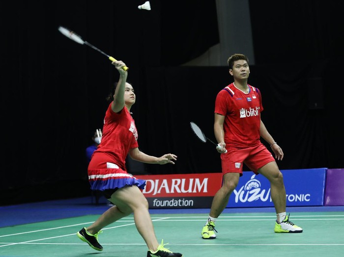 Praveen Jordan/Melati Daeva Oktavianti di PBSI Home Tournament