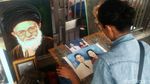 Pelukis di Blok M Square Bertahan di Masa Pandemi