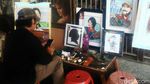 Pelukis di Blok M Square Bertahan di Masa Pandemi