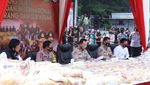 Momen Pemusnahan Sabu 1,2 Ton Jaringan Internasional di Polda Metro