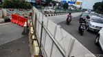 Potret Kemacetan di Pasar Senen Dampak Penutupan Underpass