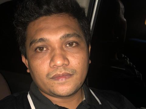 Robi Aprianto (32), buron kasus penusukan Serda  RH Saputra, anggota Babinsa TNI AD Jakarta Barat di Hotel Mercure Batavia (dok. Istimewa).