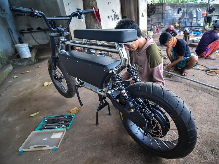 Keren! Sepeda Listrik asal NTB Ini Mendunia