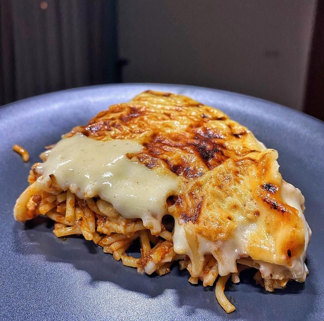 Baked spaghetti