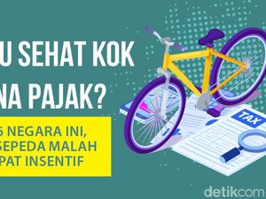 Bukan Dipajakin, Pesepeda di 6 Negara Ini Justru Dapat Imbalan Duit
